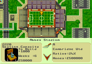 Скриншот игры Premier Manager 97